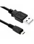 Cable USB 2.0 A vers B micro 60cm CAUSB_A/BMICRO_0.6 - 1