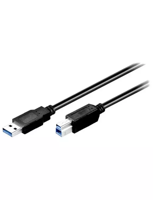 Cable USB 3.0 A vers B 2m CAUSB3_A/B_2M - 1