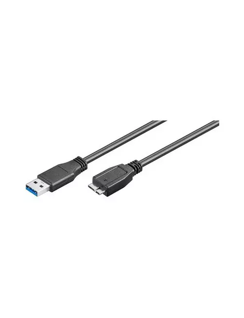 Cable USB 3.0 A vers B micro 60cm CAUSB3_A/BMIC_0.6 - 1