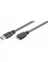 Cable USB 3.0 A vers B micro 60cm CAUSB3_A/BMIC_0.6 - 1