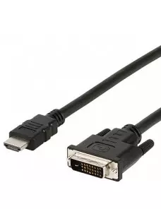 Cable DVI-D 24+1 vers HDMI M/M 2M CADVIHDMI2.0M - 1