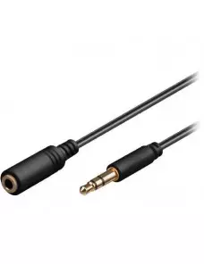 Rallonge Cable Audio Jack 3.5mm Male/Femelle 10m CAJACKM/F10M - 1