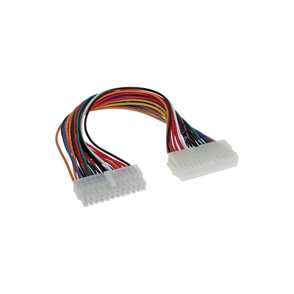 Rallonge Alimentation ATX 24P Male vers 24P Femelle 30cm