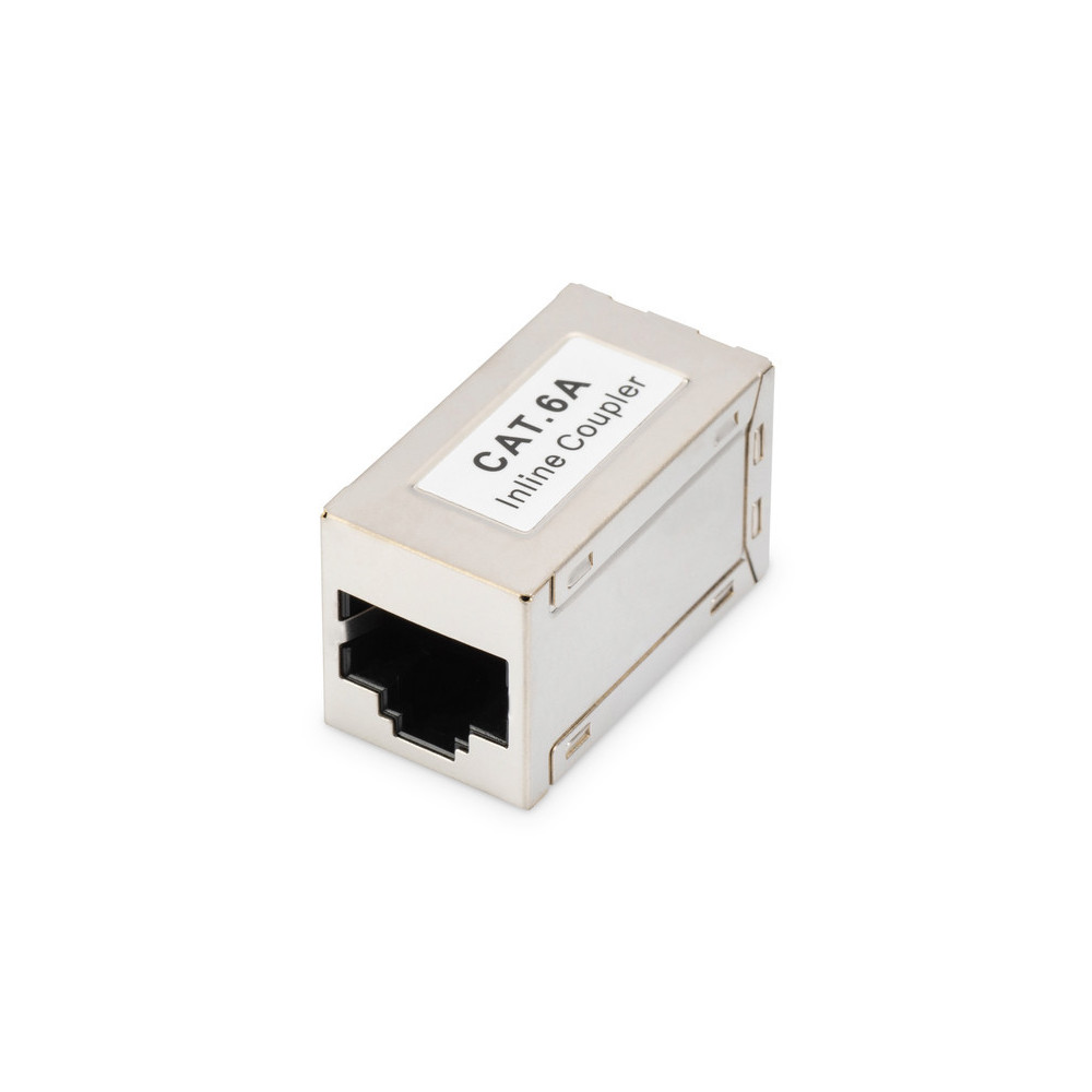 Raccord RJ45 F/F Cat6a Blindé Droit Digitus DN-93905 Raccord RJ45 F/F Cat6a Blindé Droit Digitus DN-93905
