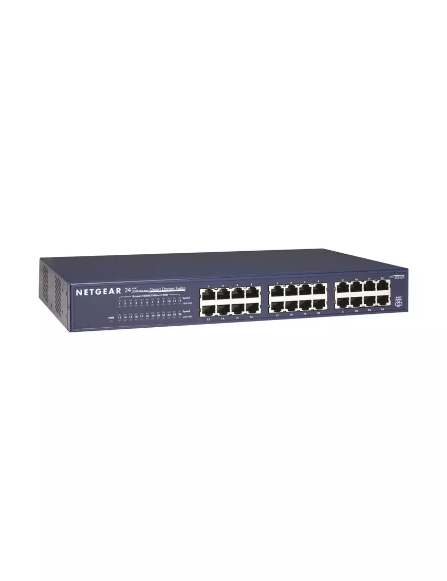 Switch RJ45 Netgear JGS524-200EUS 10/100/1000 Mbps 24 Ports Rackable SW_NE-JGS524-200EU - 1