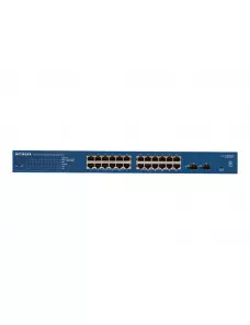 Switch RJ45 Netgear GS724T-400EUS 10/100/1000 Mbps 24 Ports Géré Rack SW_NE-GS724T-400EU - 1