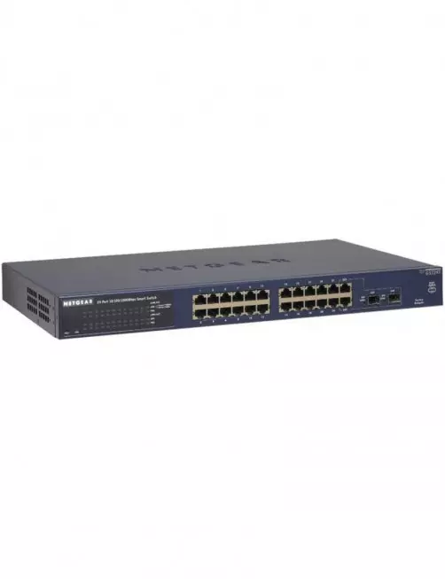 Switch RJ45 Netgear GS724T-400EUS 10/100/1000 Mbps 24 Ports Géré Rack SW_NE-GS724T-400EU - 2