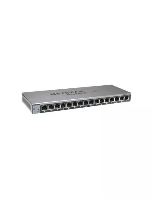 Switch RJ45 Netgear GS116E-200PES 10/100/1000 Mbps 16 Ports SW_NE-GS116E-200PE - 1