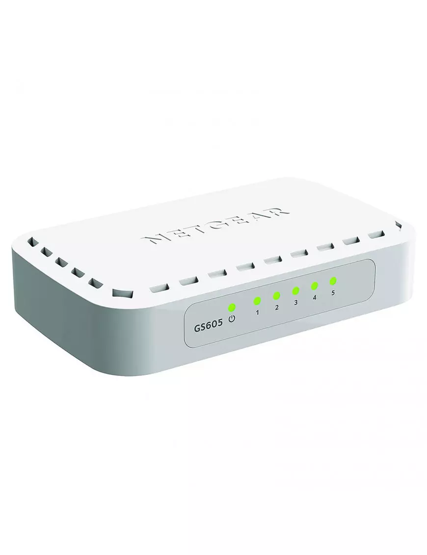 Switch RJ45 Netgear GS605-400PES 10/100/1000 Mbps 5 Ports SW_NE-GS605-400PES - 2