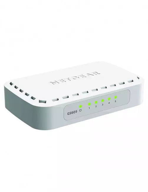 Switch RJ45 Netgear GS605-400PES 10/100/1000 Mbps 5 Ports SW_NE-GS605-400PES - 2