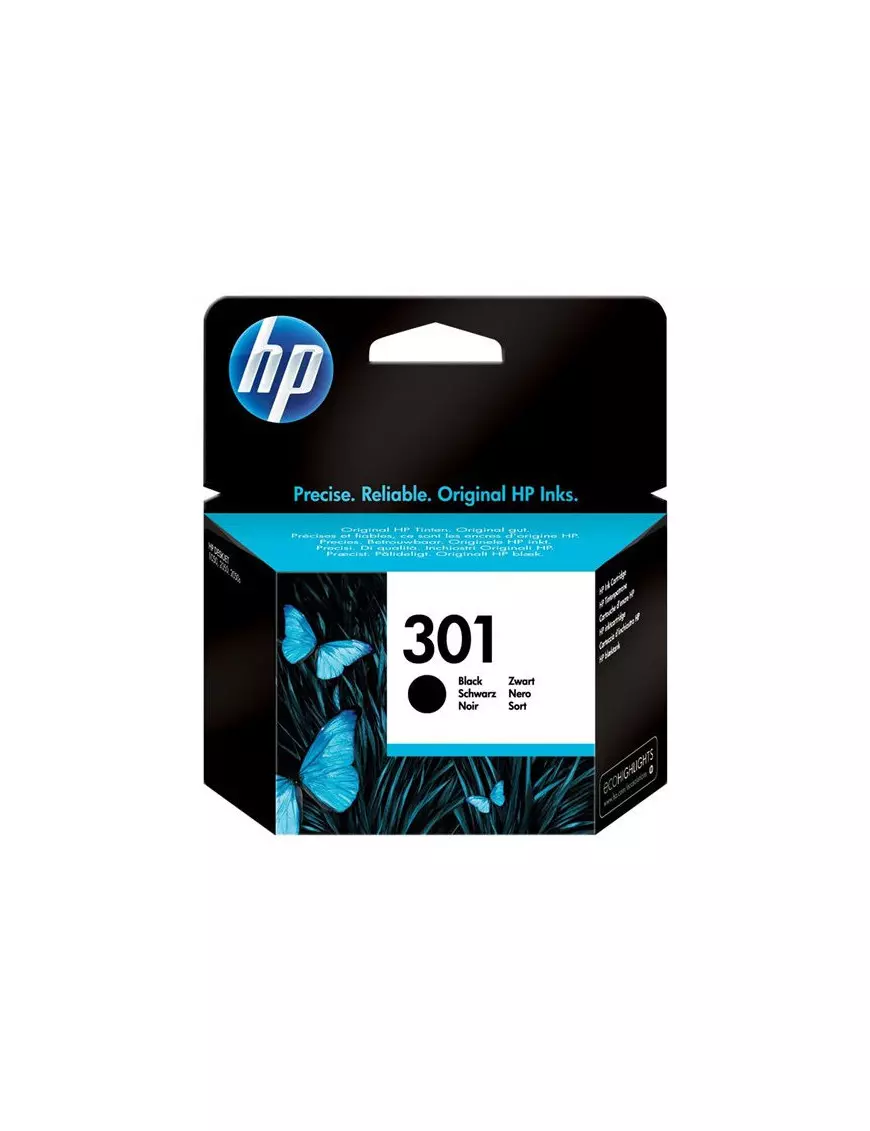 Cartouche HP 301 Noir CH561EE 190 pages CARTHP301NOIR - 1