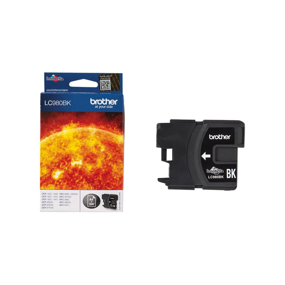 Cartouche Brother LC980BK Noir Cartouche Brother LC980BK Noir