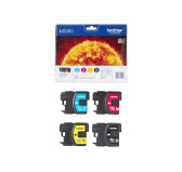 Pack Cartouche Brother LC980 1 x Noir et 3 x Couleurs Pack Cartouche Brother LC980 1 x Noir et 3 x Couleurs