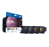 Pack Cartouche Brother LC1220 1 x Noir et 3 x Couleurs Pack Cartouche Brother LC1220 1 x Noir et 3 x Couleurs