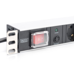Bloc 19" 7 Prises Std interrupteur parasurtenseur Digitus DN-95403 BAIE_DN95403 - 3