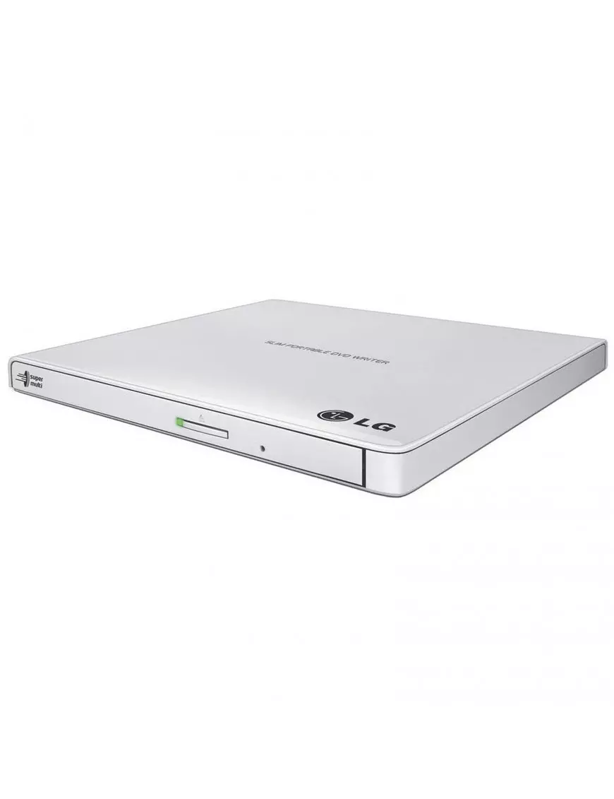 Graveur Externe USB 2.0 LG Slim CD/DVD 24x/8x GP57EW40 Blanc
