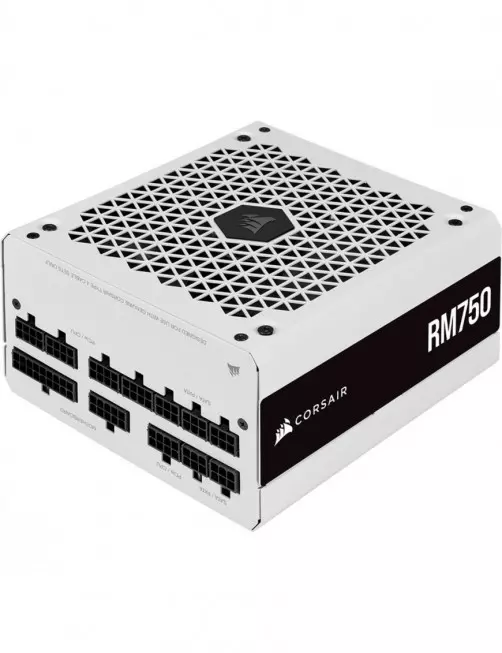 Alimentation Corsair RM750 White 750 Watts 80Plus Gold Modulaire 2021 Corsair - 1