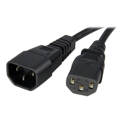 Cable d'alimentation IEC 320 M/F 1.8M CAALIMMF1.8M - 1 Cable d'alimentation IEC 320 M/F 1.8M CAALIMMF1.8M - 1