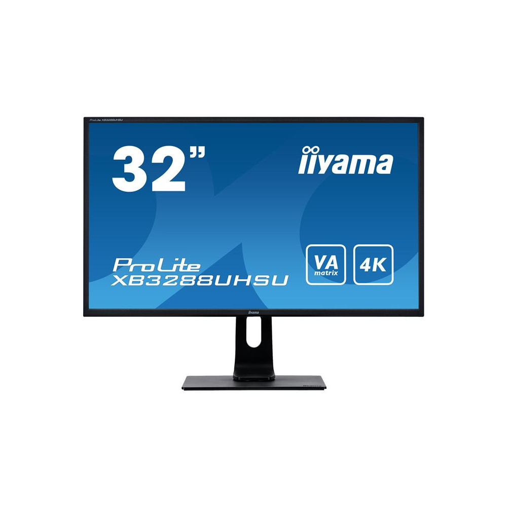 Ecran iiyama 32" XB3288UHSU-B1 VA 3840x2160 4k 3ms DP HDMI HP EC32IIXB3288UHSUB1 - 1