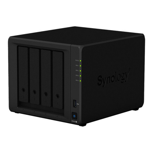 Boitier Serveur NAS Synology DS420+ 4 x SATA 3.5/2.5 NASSYDS420+ - 1 Boitier Serveur NAS Synology DS420+ 4 x SATA 3.5/2.5 NASSYDS420+ - 1