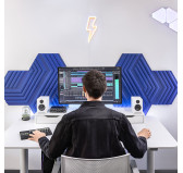 Mousse Acoustique Elgato Wave Panels Starter Set Bleu (10AAL9901)