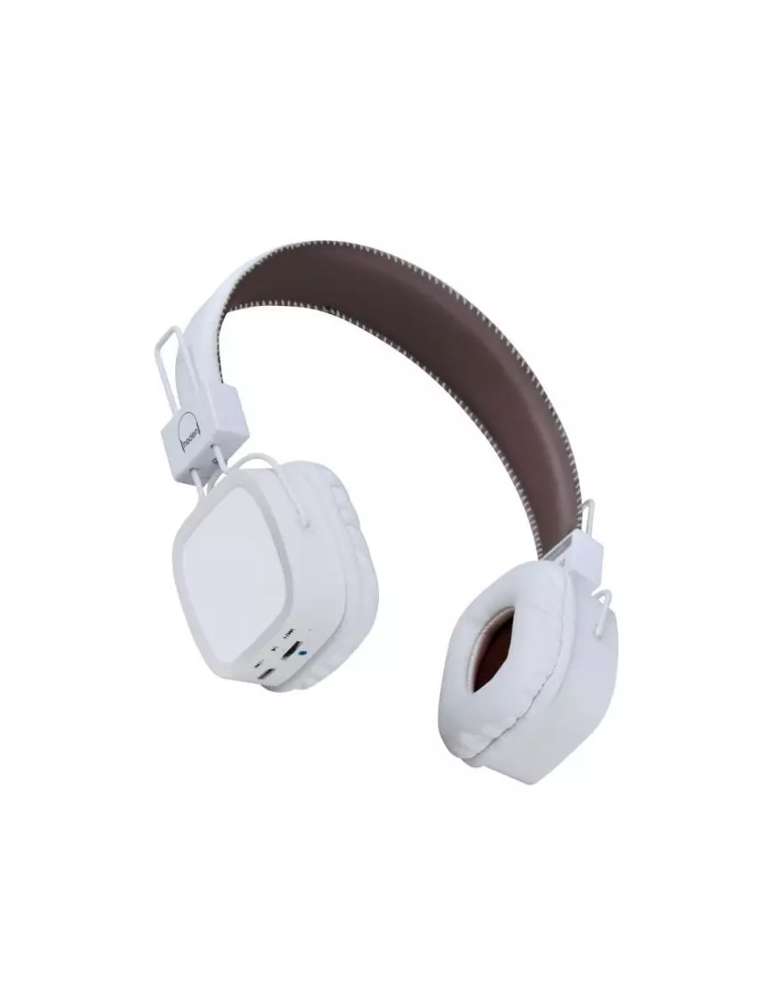 Micro Casque Heden MICHEE23CW Bluetooth + Jack Blanc MICHEMICHEE23CW - 1