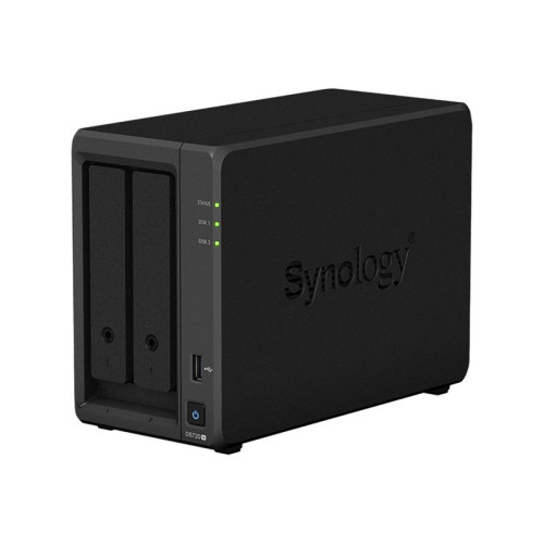 Boitier Serveur NAS Synology DS720+ 2 x SATA 3.5 NASSYDS720+ - 1 Boitier Serveur NAS Synology DS720+ 2 x SATA 3.5 NASSYDS720+ - 1