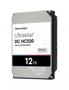 Disque Dur SATA 12To 256Mo WD Ultrastar DC HC520 (0F30146) 7200tr/min DD12TOHUH721212ALE - 2