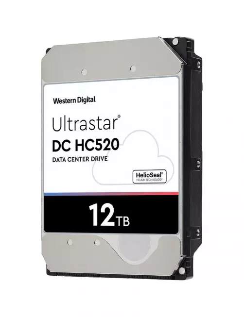 Disque Dur SATA 12To 256Mo WD Ultrastar DC HC520 (0F30146) 7200tr/min DD12TOHUH721212ALE - 2 Disque Dur SATA 12To 256Mo WD Ultrastar DC HC520 (0F30146) 7200tr/min DD12TOHUH721212ALE - 2