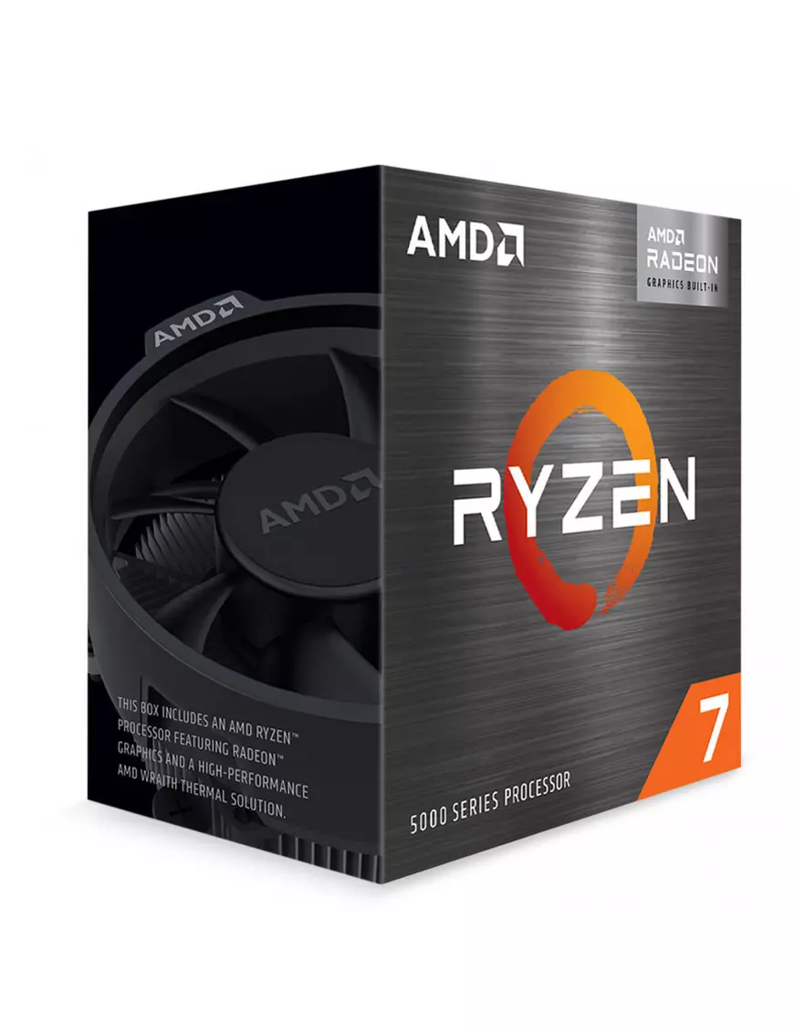 Processeur AMD RYZEN 7 5700G 3.8/4.6Ghz 16M 8Core 65W AM4 AMD - 1