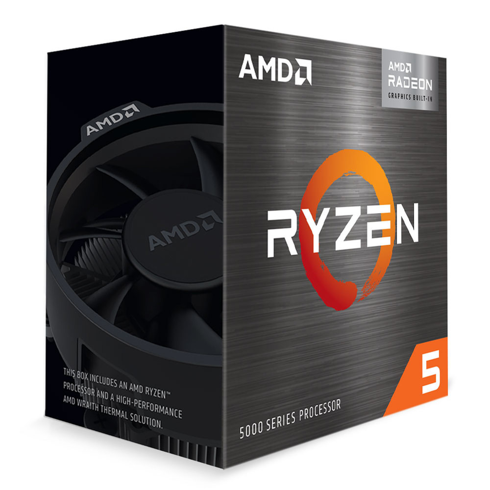 Processeur AMD RYZEN 5 5600G 3.9/4.4Ghz 16M 6Core 65W AM4 AMD - 1