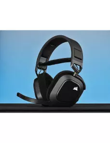 Casque Corsair HS80 RGB WIRELESS Gaming Premium Carbone - 7