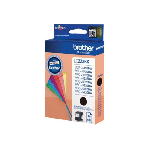 Cartouche Brother LC223BK Noir 550 pages Cartouche Brother LC223BK Noir 550 pages