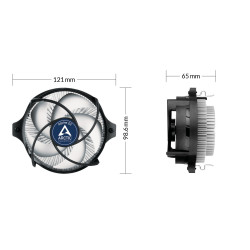 Ventilateur Arctic Alpine 23 95W AMD AM4 - 6