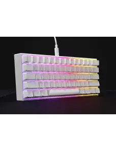 Clavier Gaming Corsair K65 RGB MINI Blanc (Cherry MX Red) - 8