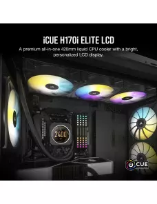 Kit WaterCooling Corsair iCUE H170i ELITE LCD 420mm - 13