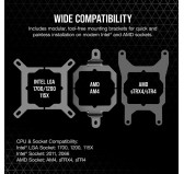 WaterCooling Corsair iCUE H100i ELITE LCD 240mm