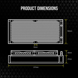 Kit WaterCooling Corsair iCUE H100i ELITE LCD 240mm - 17