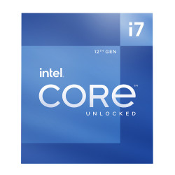 Processeur Intel Core i7 12700KF 3.6/5.0Ghz 25Mo 12Core LGA1700 125W Intel - 1