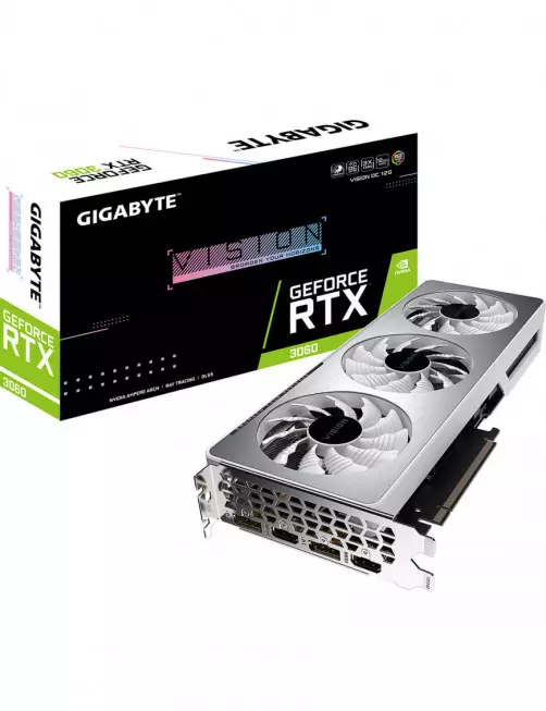 Carte Graphique Gigabyte GV-N3060VISION OC-12GD 2.0 RTX 3060 VISION Gigabyte - 2