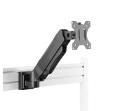 Bras pour Ecran 13" à 27" pour rail de fixation Slatwall KIMEX