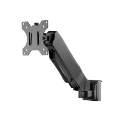 Bras pour Ecran 13" à 27" pour rail de fixation Slatwall KIMEX - 2