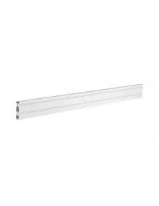 Kit Rail de fixation Slatwall Blanc KIMEX avec support à bras 1 Ecran - 6