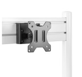 Support Ecran 13" à 27" pour rail de fixation Slatwall KIMEX