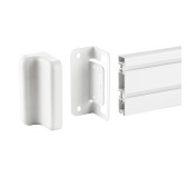 Support mural pour rail de fixation Slatwall KIMEX