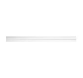 Rail de fixation de bureau Slatwall KIMEX 120cm Blanc