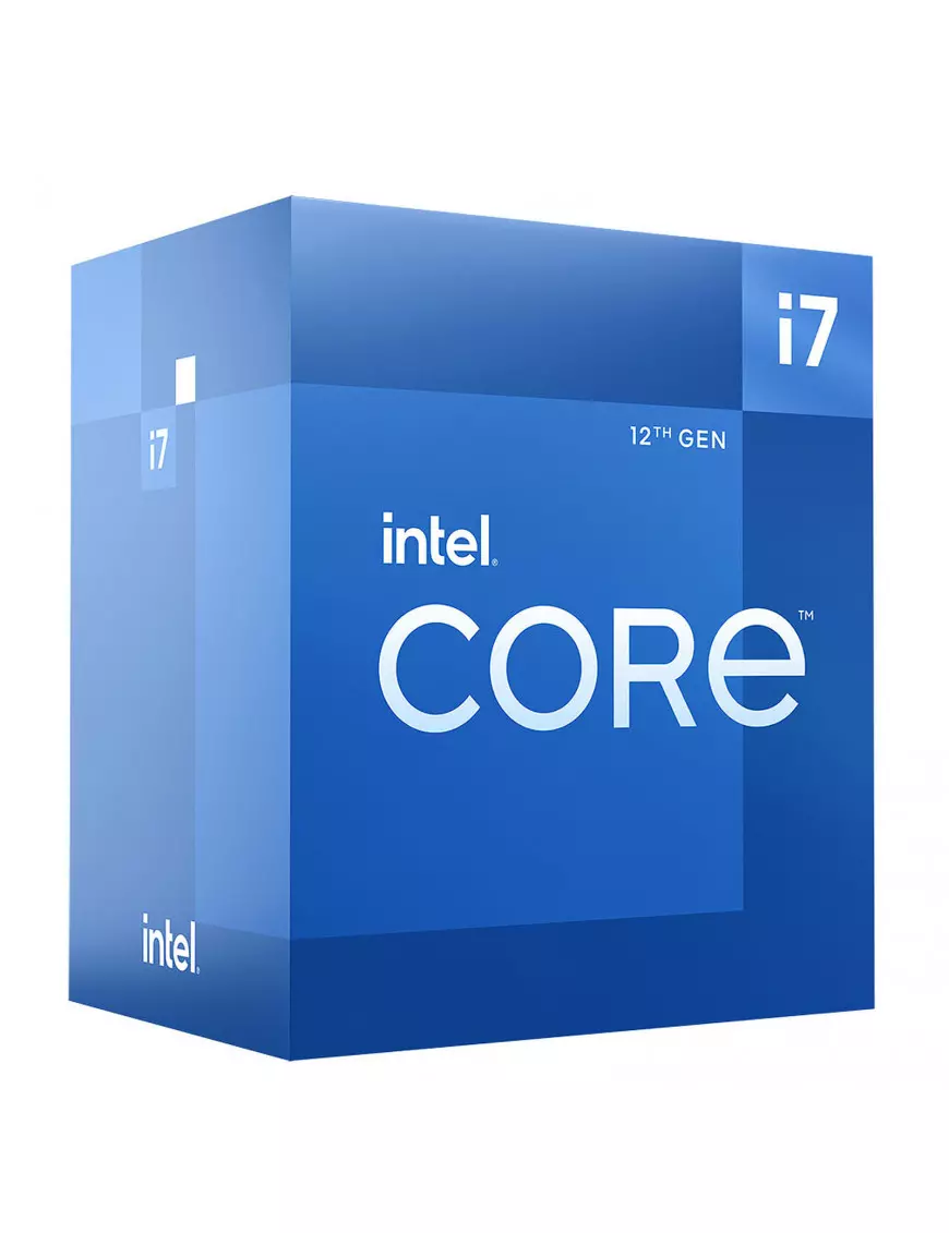 Processeur Intel Core i7 12700 3.6/4.9Ghz 25Mo 12Core LGA1700 65W Intel - 2