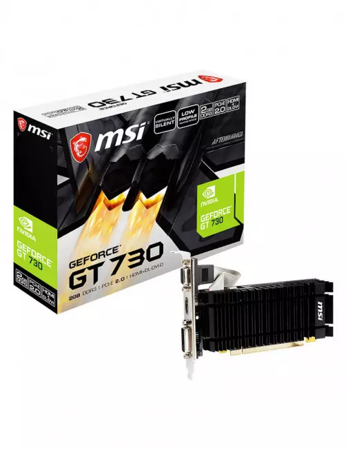 Carte Graphique MSI GT730 2Go Silent LP N730K-2GD3H/LPV1 MSI - 1