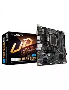 Carte Mère Gigabyte B660M DS3H DDR4 mATX LGA1700 DDR4 USB3.2 M.2 Gigabyte - 1