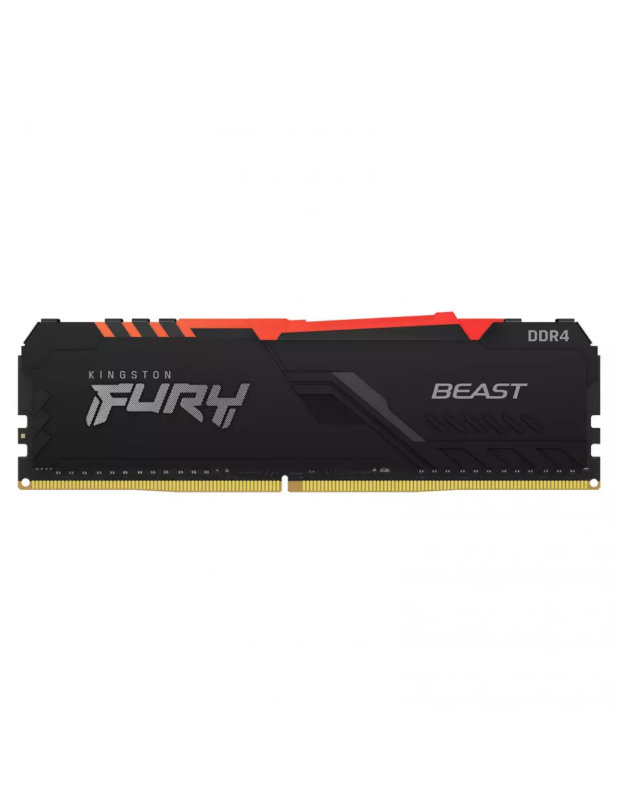 DDR4 Kingston FURY Beast RGB 8Go 3200Mhz CL16 Kingston - 1